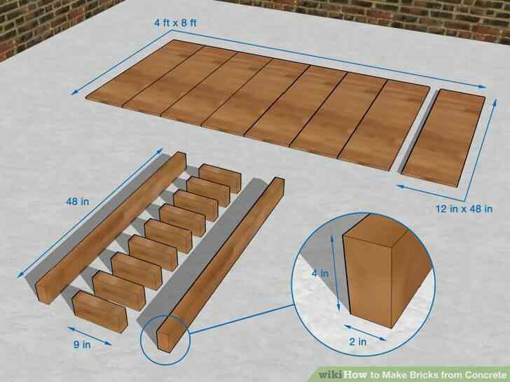 Image intitulée fabriquer des Briques de Béton de l